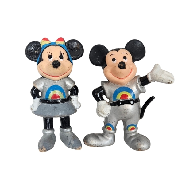 Vintage Disney EPCOT Future World‎ Mickey & Minnie Mouse Space Mission Lot M70 - Picture 6 of 6